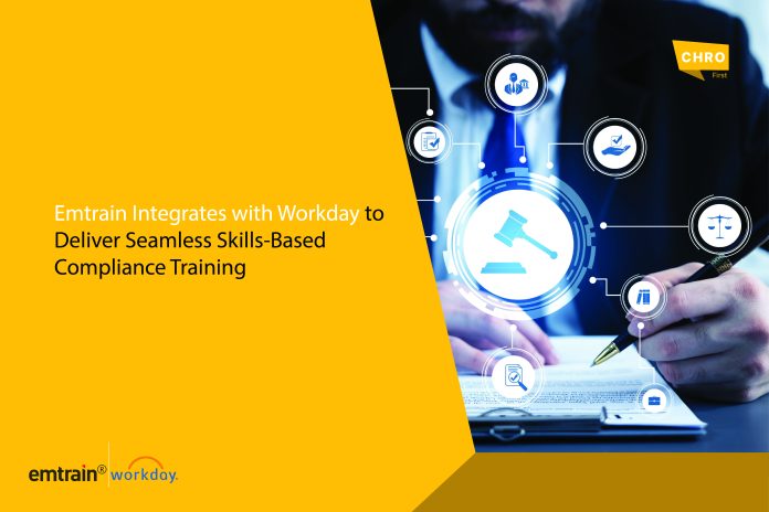 Emtrain Announces Certified Integration with Workday Cloud Connect for Learning to Streamline Skills-Based Compliance Training Emtrain