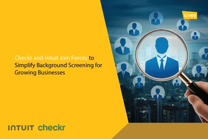 Checkr and Intuit