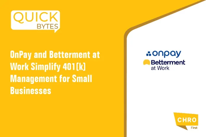 OnPay and Betterment at Work