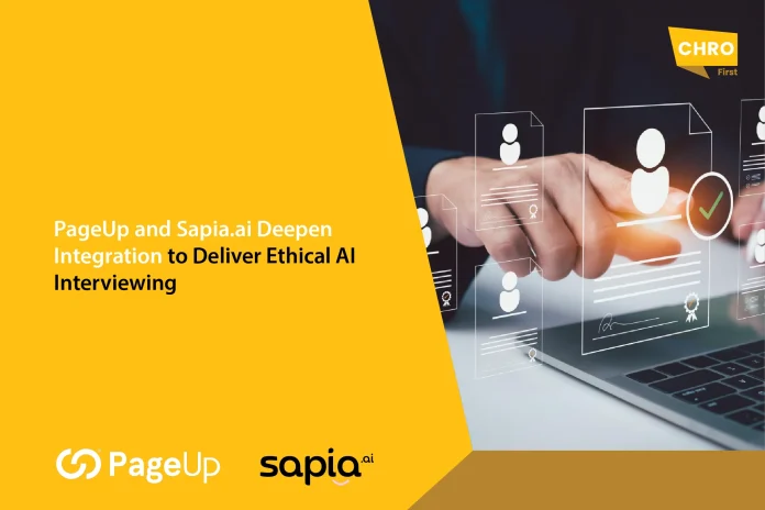 PageUp and Sapia.ai